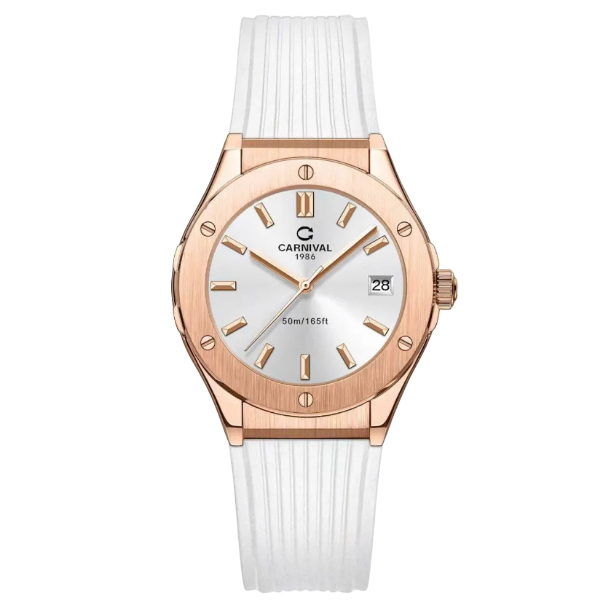 Carnival 8168L Rosegold Trắng v2 ( 8168L-VH-DCS-T1)