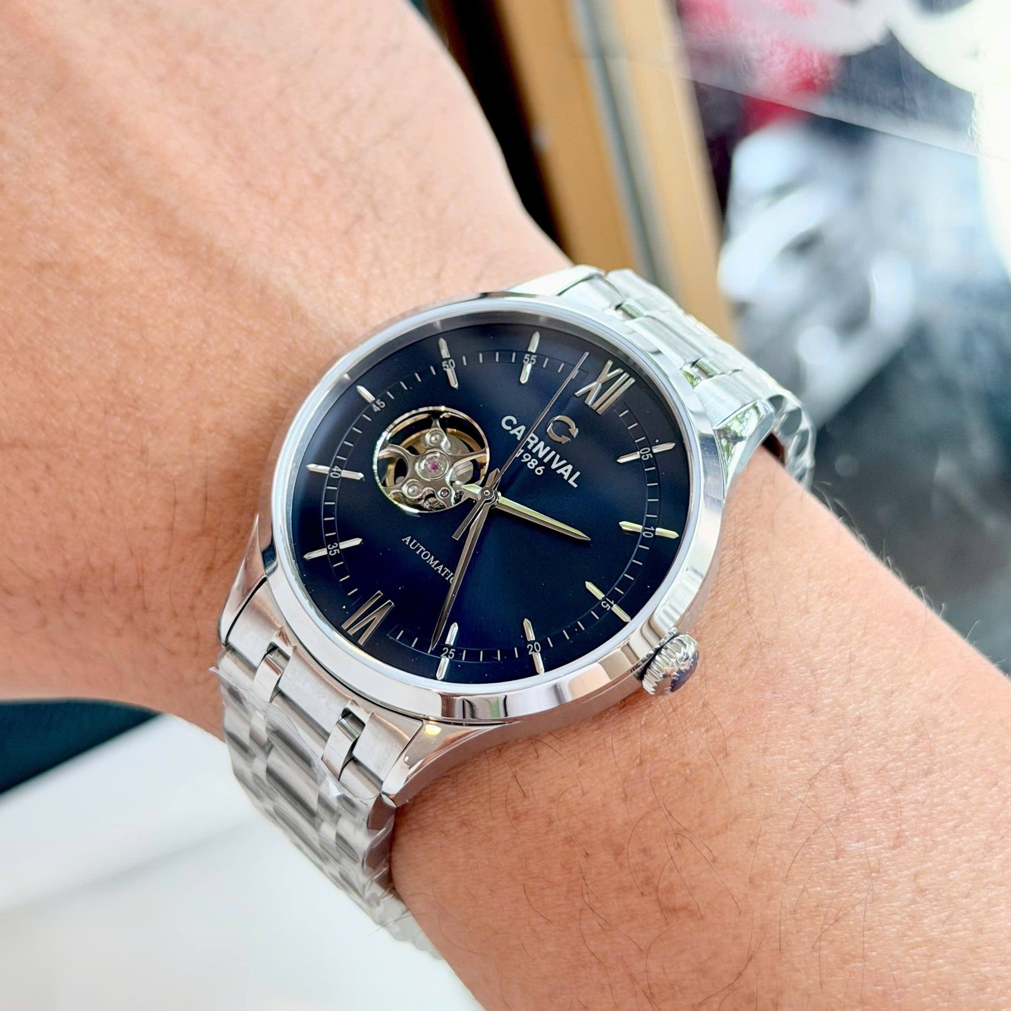 Carnival 8093G Bạc Xanh ( 8093G-VT-X)