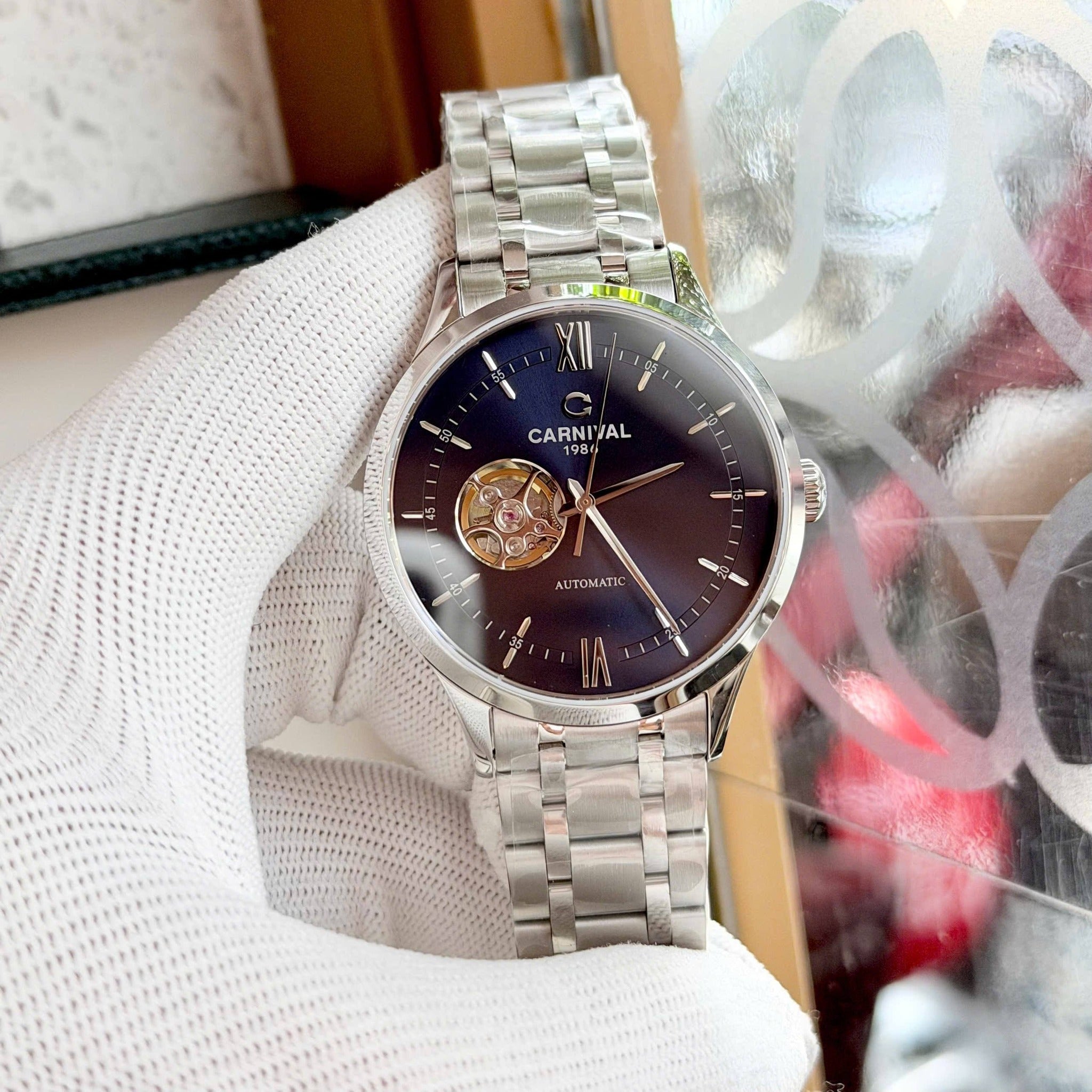 Carnival 8093G Bạc Xanh ( 8093G-VT-X)