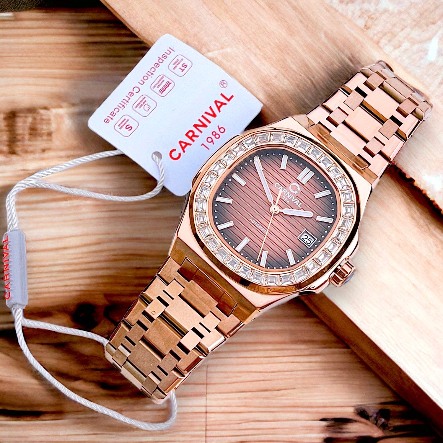 Carnival 8108G Rosegold Nâu ( 8108G-VH-N)