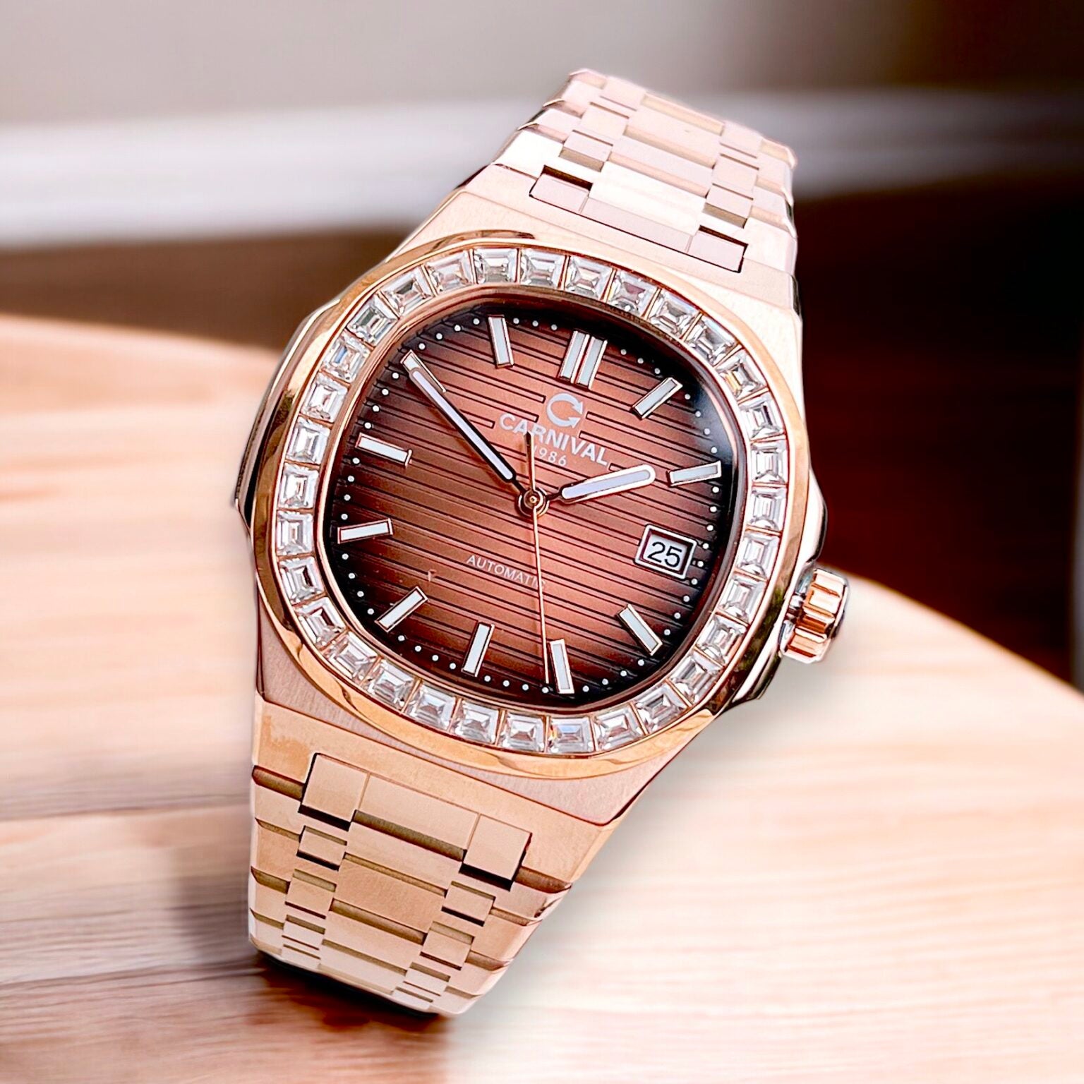 Carnival 8108G Rosegold Nâu ( 8108G-VH-N)