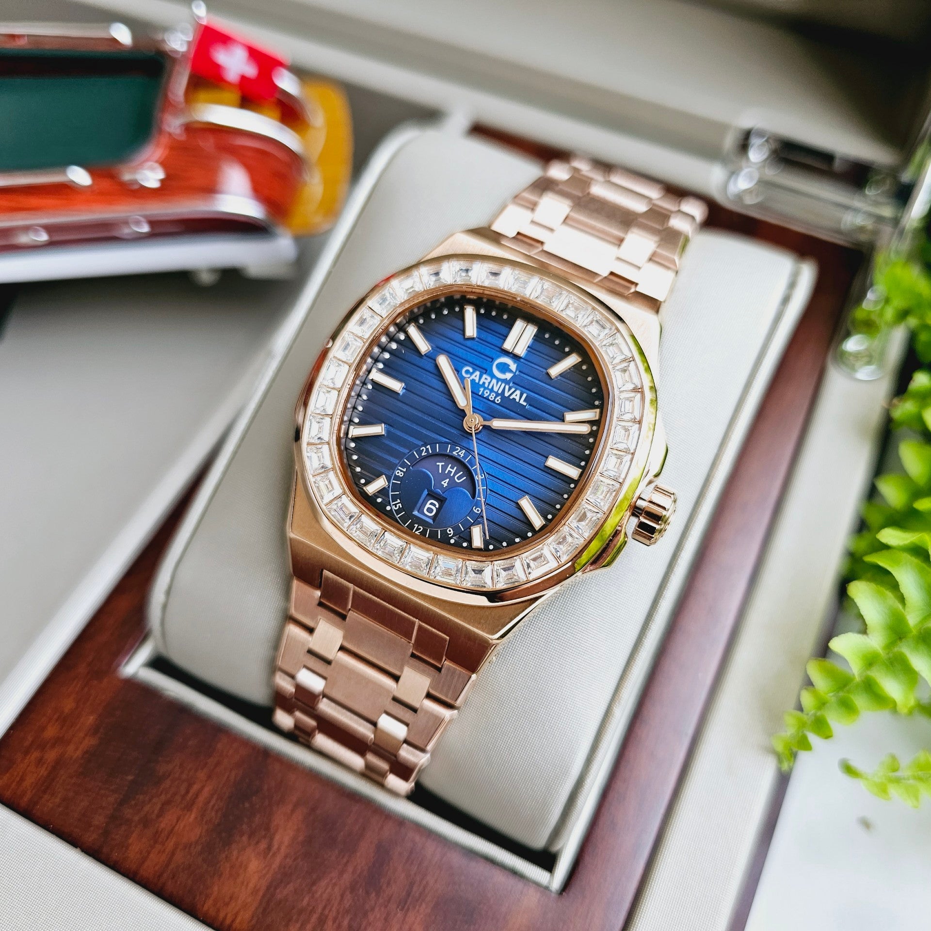 Carnival 8108G Rosegold Xanh( 8108G-VH-X)