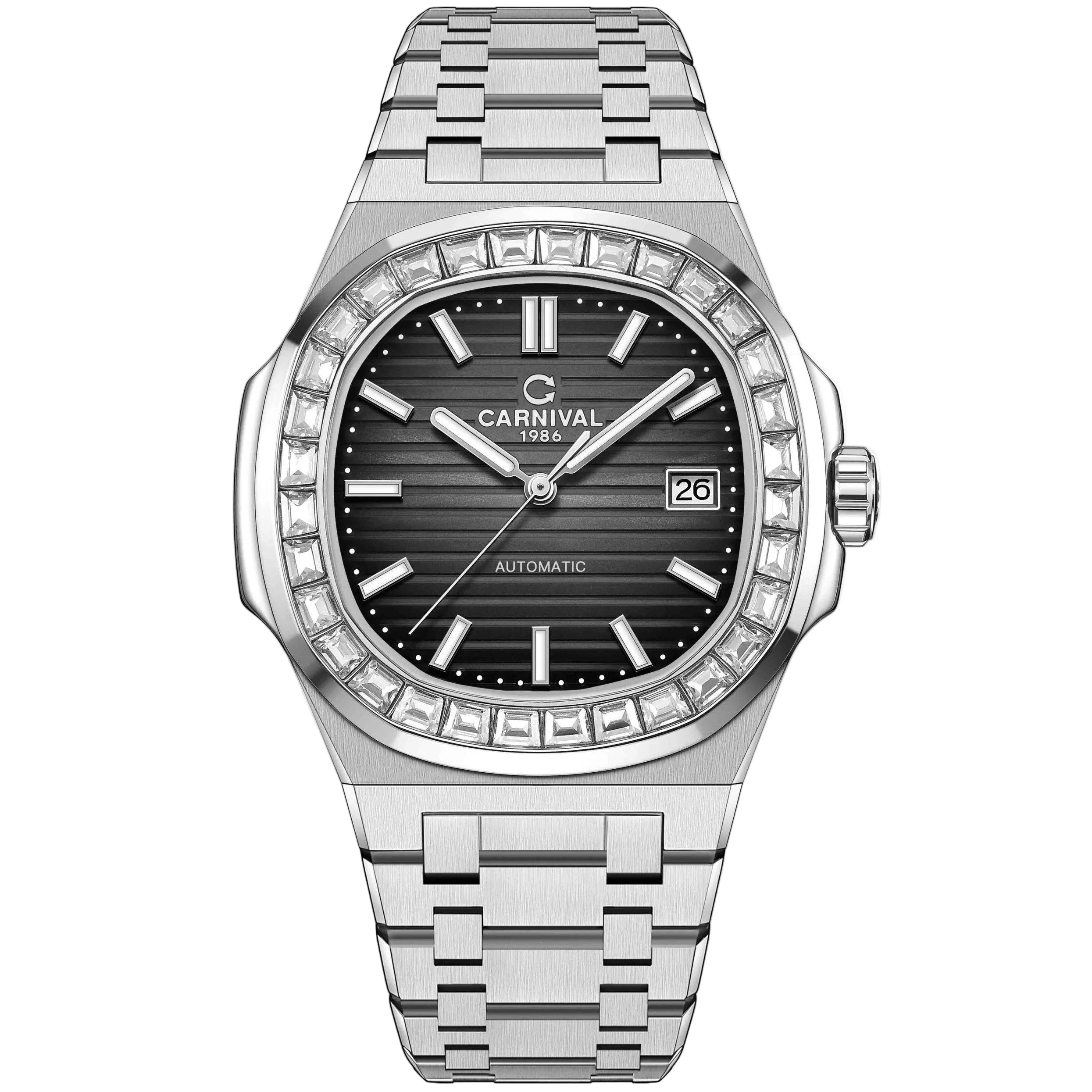 Carnival 8108G Bạc Đen ( 8108G-VT-D)