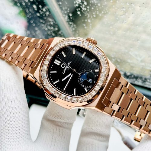 Carnival 8110G Rosegold Đen ( 8110G-VH-D)