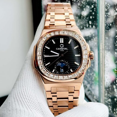 Carnival 8110G Rosegold Đen ( 8110G-VH-D)