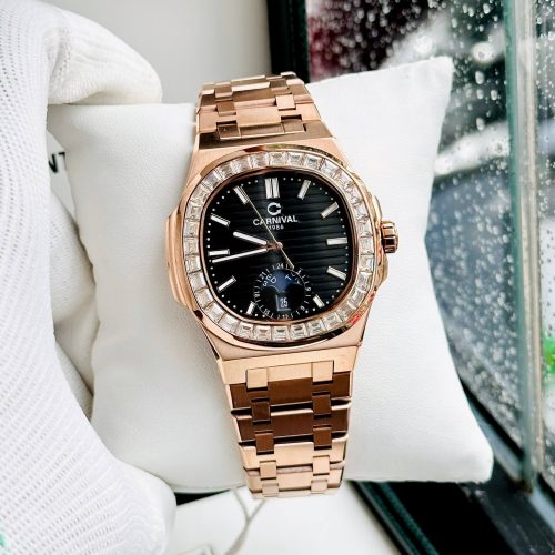 Carnival 8110G Rosegold Đen ( 8110G-VH-D)