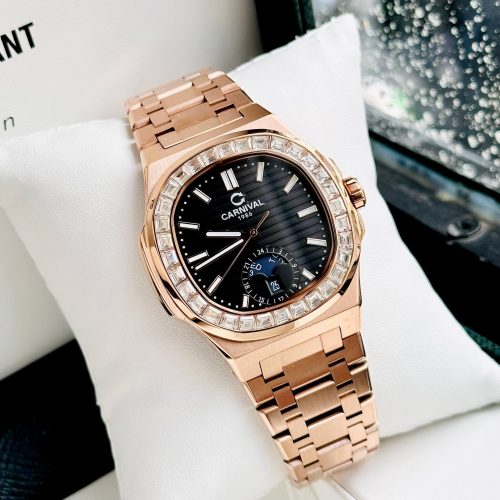 Carnival 8110G Rosegold Đen ( 8110G-VH-D)