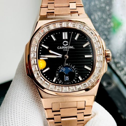 Carnival 8110G Rosegold Đen ( 8110G-VH-D)