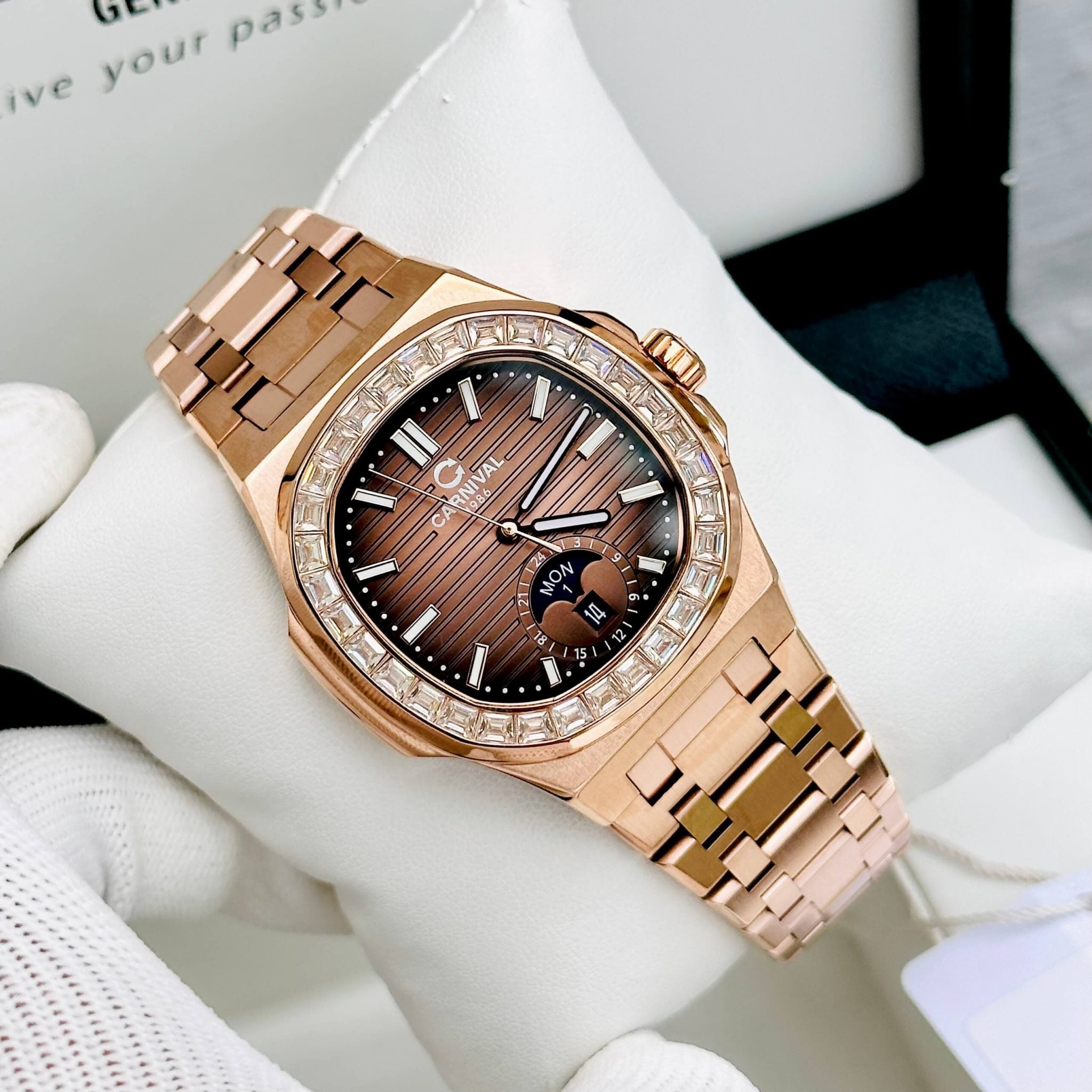 Carnival 8110G Rosegold Nâu ( 8110G-VH-KL-N)