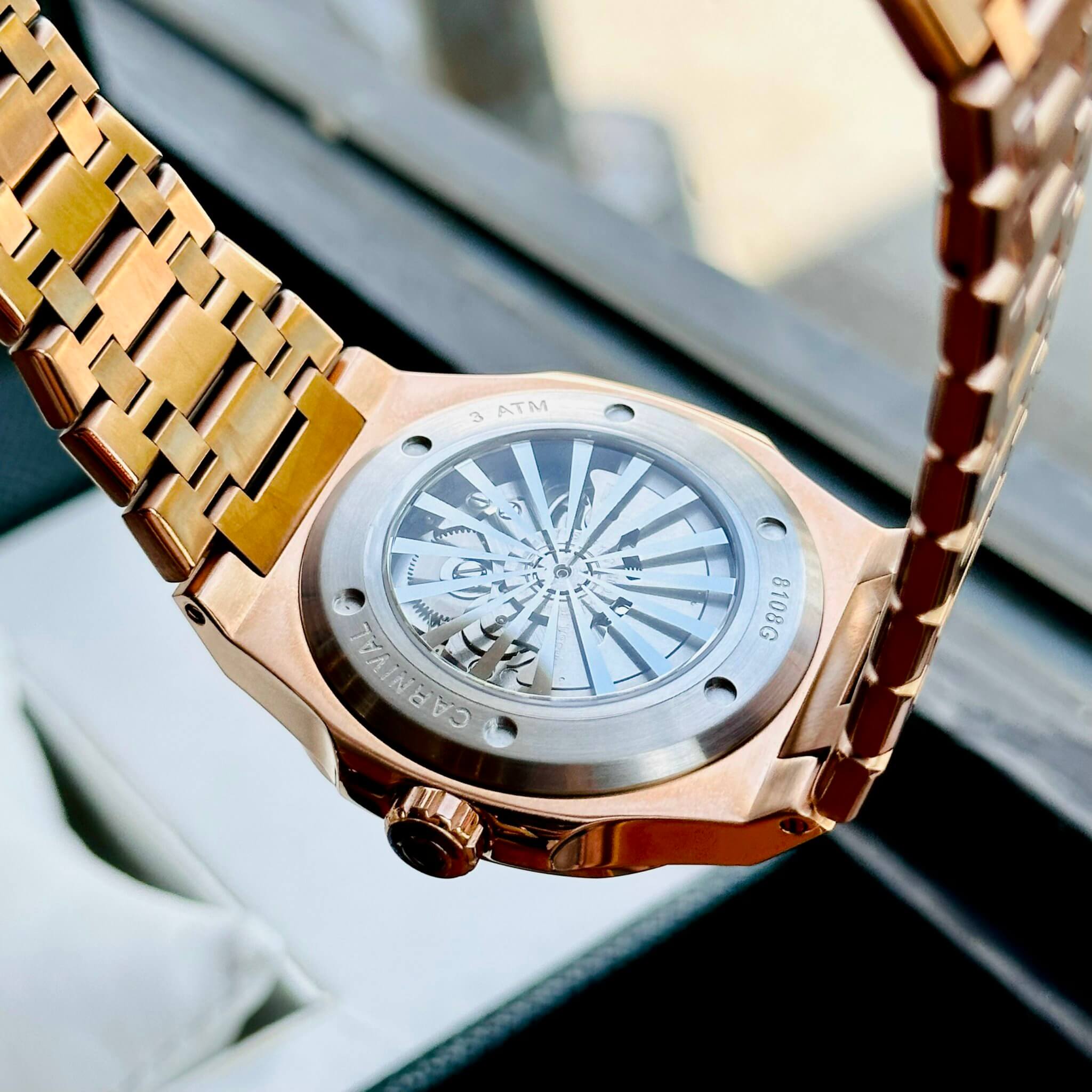 Carnival 8110G Rosegold Nâu ( 8110G-VH-KL-N)