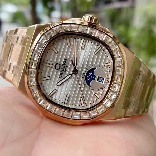 Carnival 8110G Rosegold Trắng ( 8110G-VH-T)