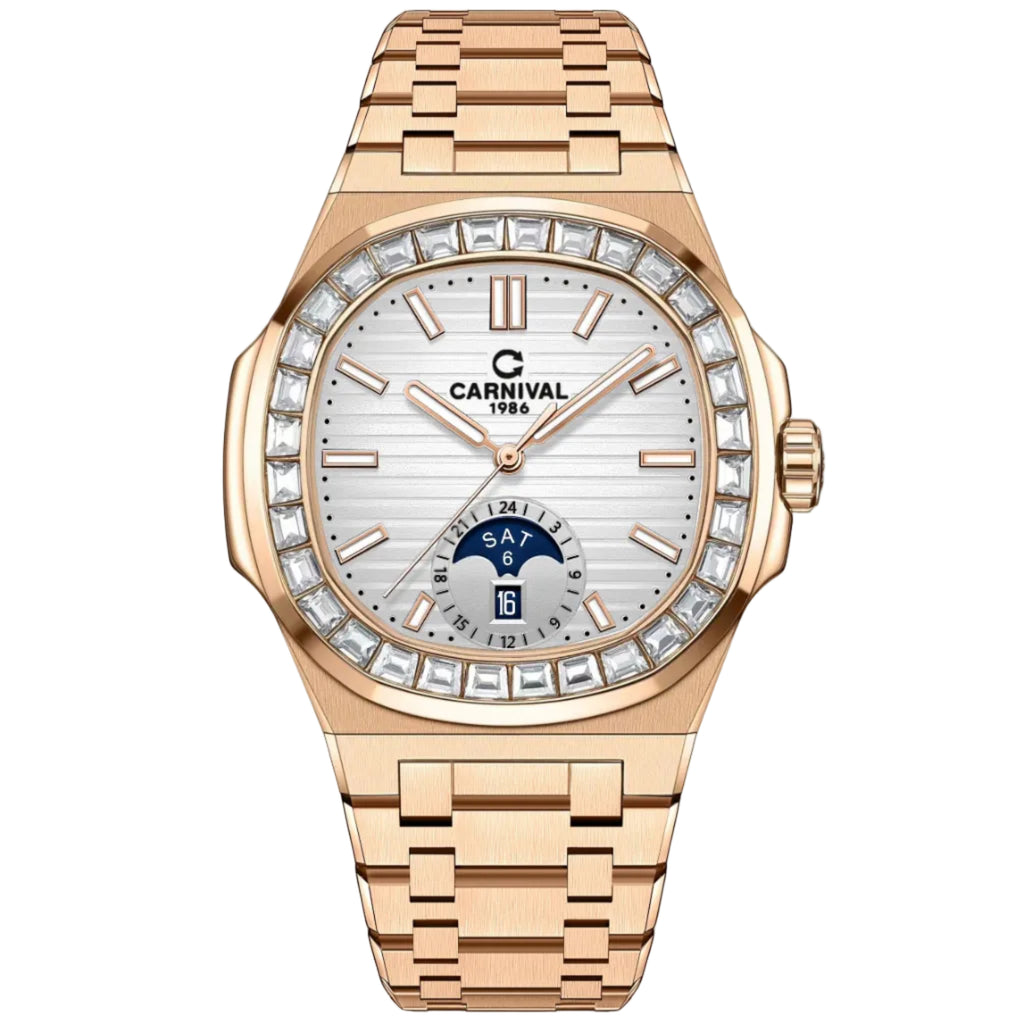 Carnival 8110G Rosegold Trắng ( 8110G-VH-T)