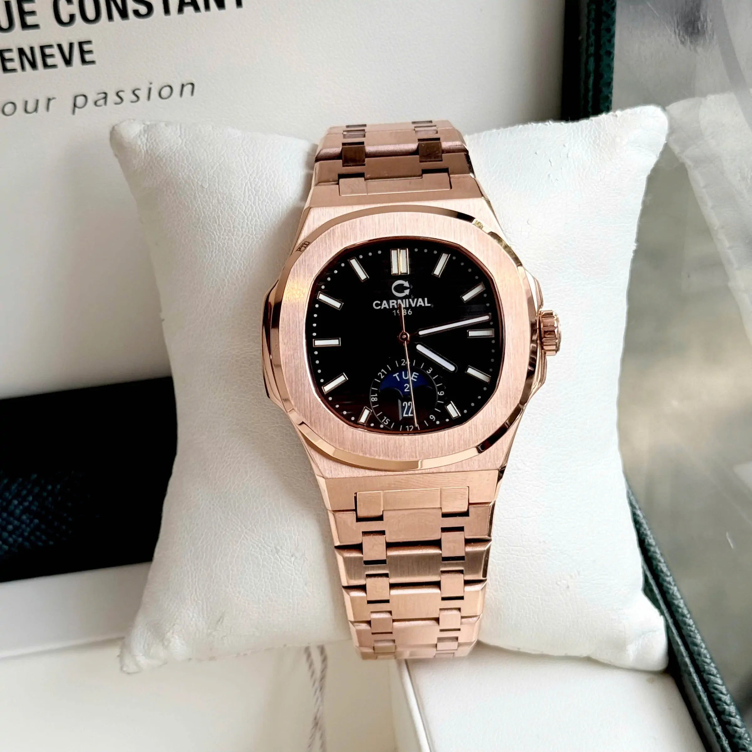 Carnival 8110G1 Rosegold Đen ( 8110G1-VH-D)