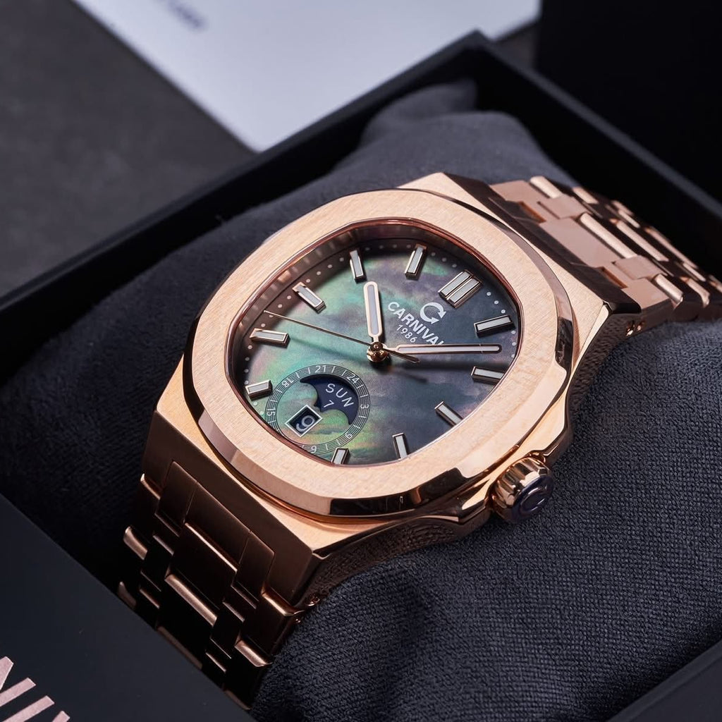 Carnival 8110G1 Rosegold Xà Cừ Tím ( 8110G1-VH-DK)