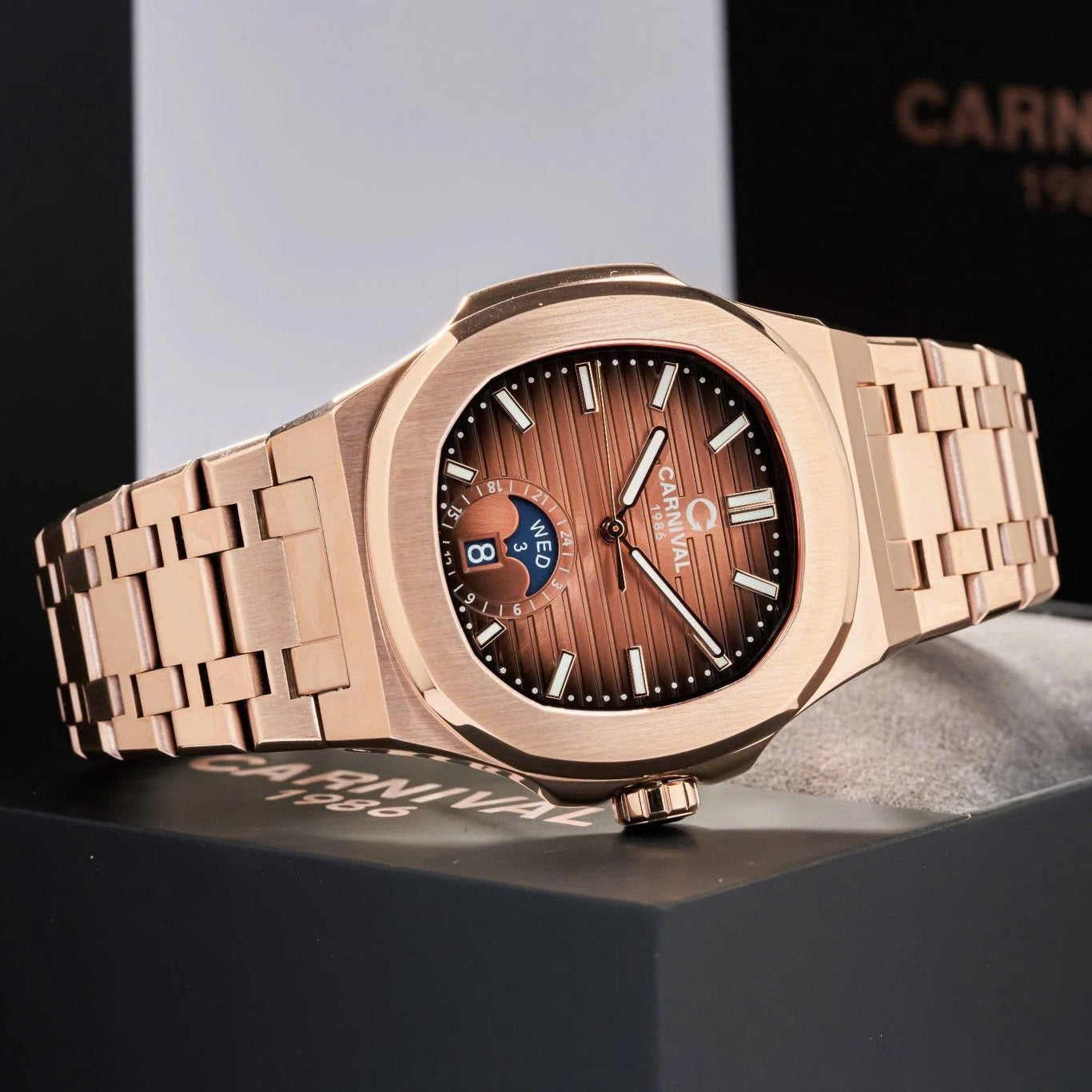 Carnival 8110G1 Rosegold Nâu ( 8110G1-VH-N)