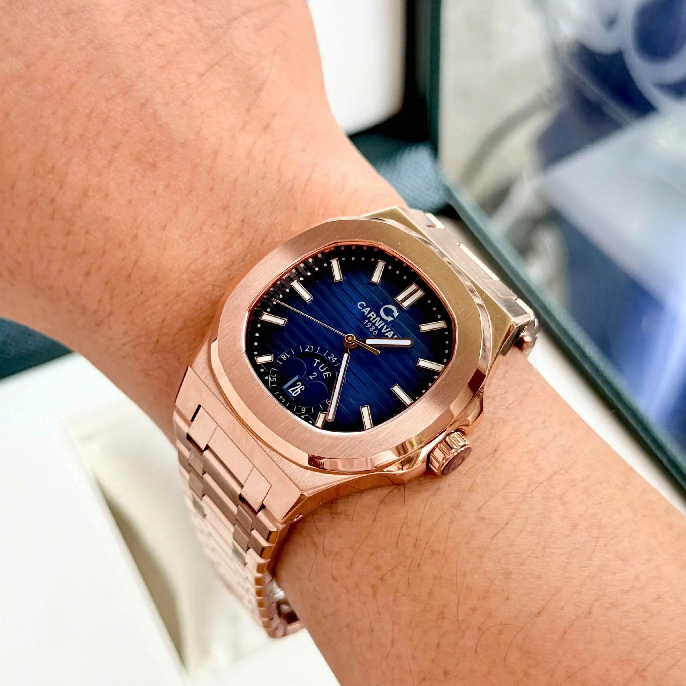Carnival 8110G1 Rosegold Xanh ( 8110G1-VH-X)