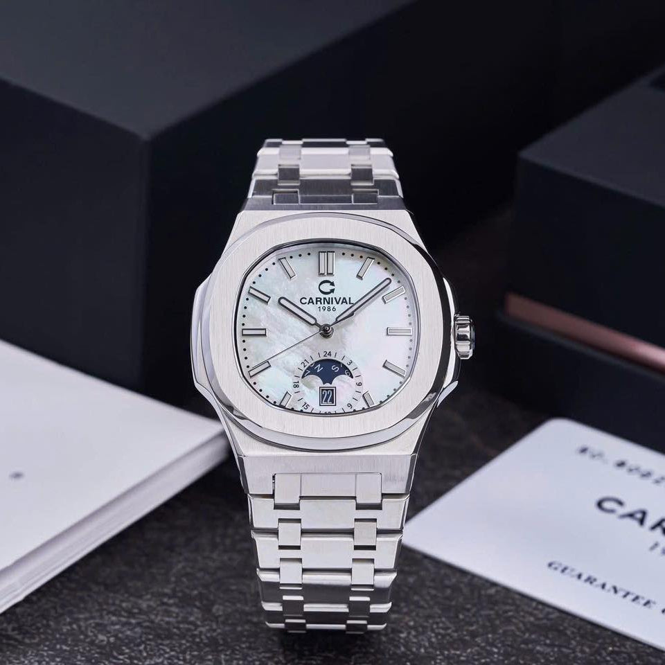 Carnival 8110G1 Bạc Xà Cừ Trắng ( 8110G1-VT-TK)
