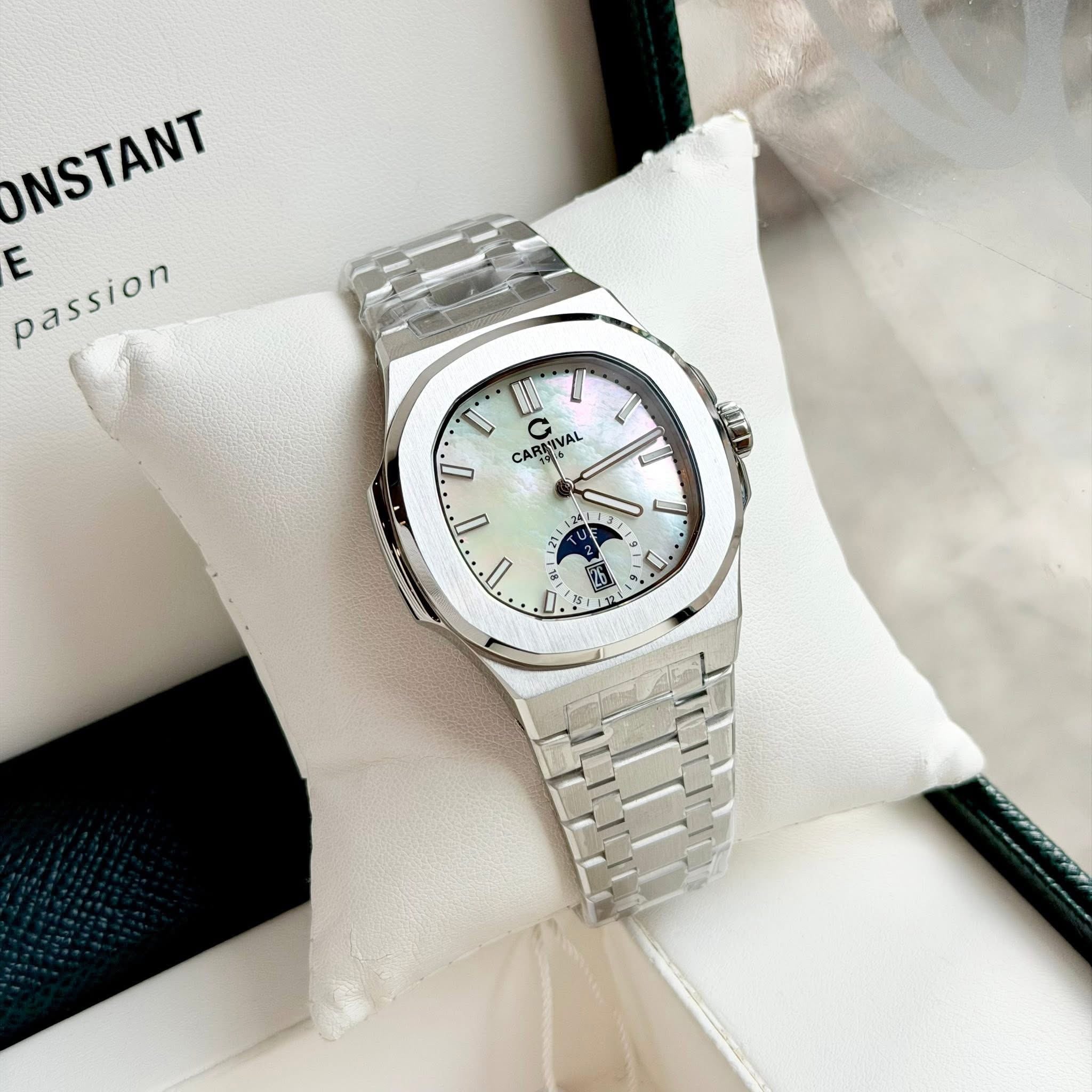 Carnival 8110G1 Bạc Xà Cừ Trắng ( 8110G1-VT-TK)