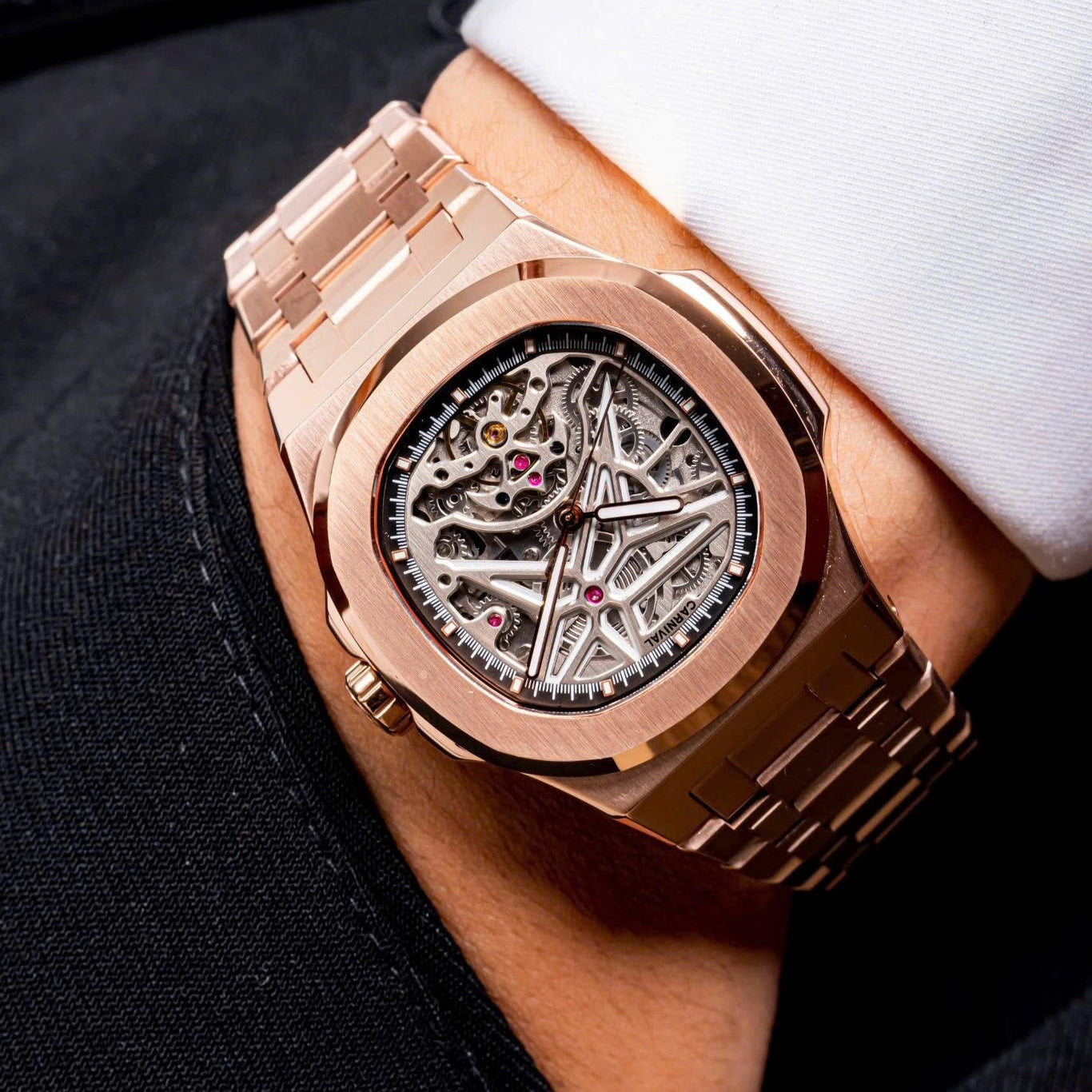 Carnival 8118G Rosegold Trắng ( 8118G-VH-T)