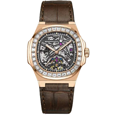 Carnival 8118G2 Rosegold Dây Da ( 8118G2-VH-DD)