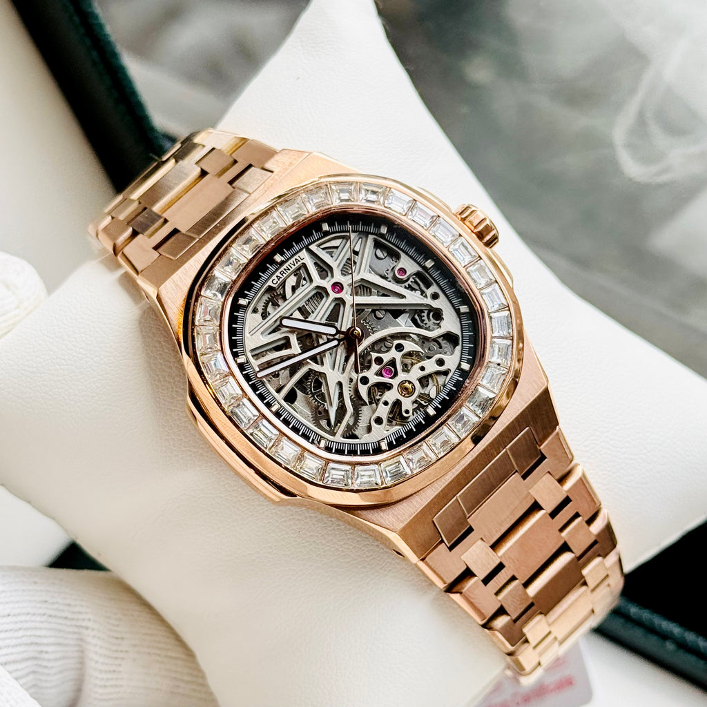 Carnival 8118G2 Rosegold Trắng ( 8118G2-VH-T)
