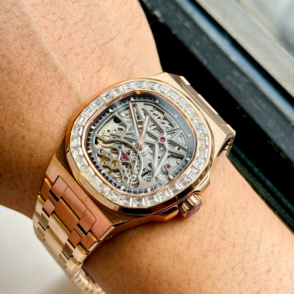 Carnival 8118G2 Rosegold Trắng ( 8118G2-VH-T)