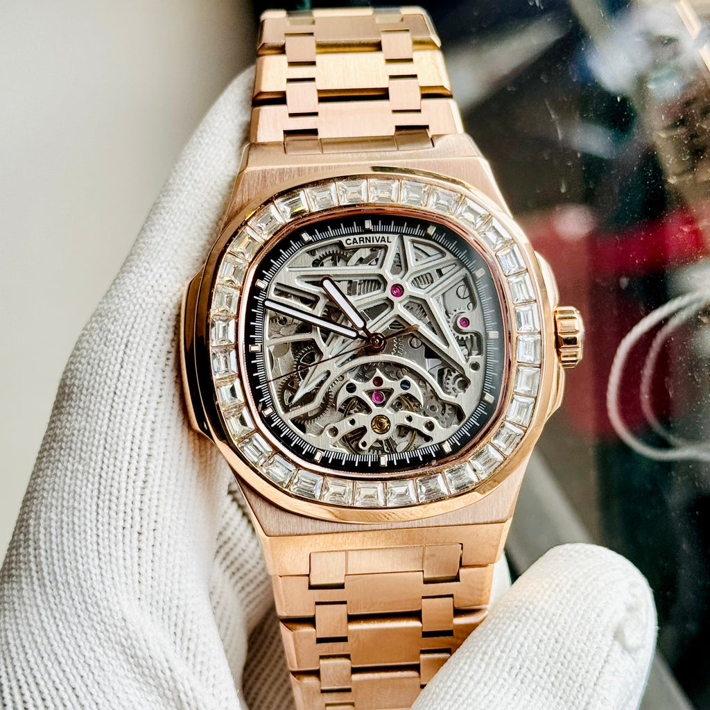 Carnival 8118G2 Rosegold Trắng ( 8118G2-VH-T)