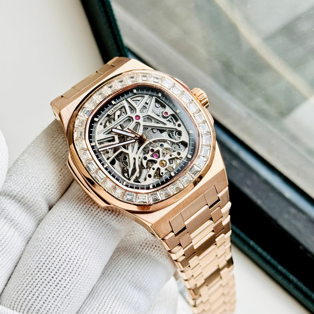 Carnival 8118G2 Rosegold Trắng ( 8118G2-VH-T)