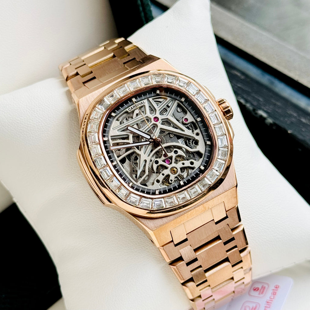 Carnival 8118G2 Rosegold Trắng ( 8118G2-VH-T)