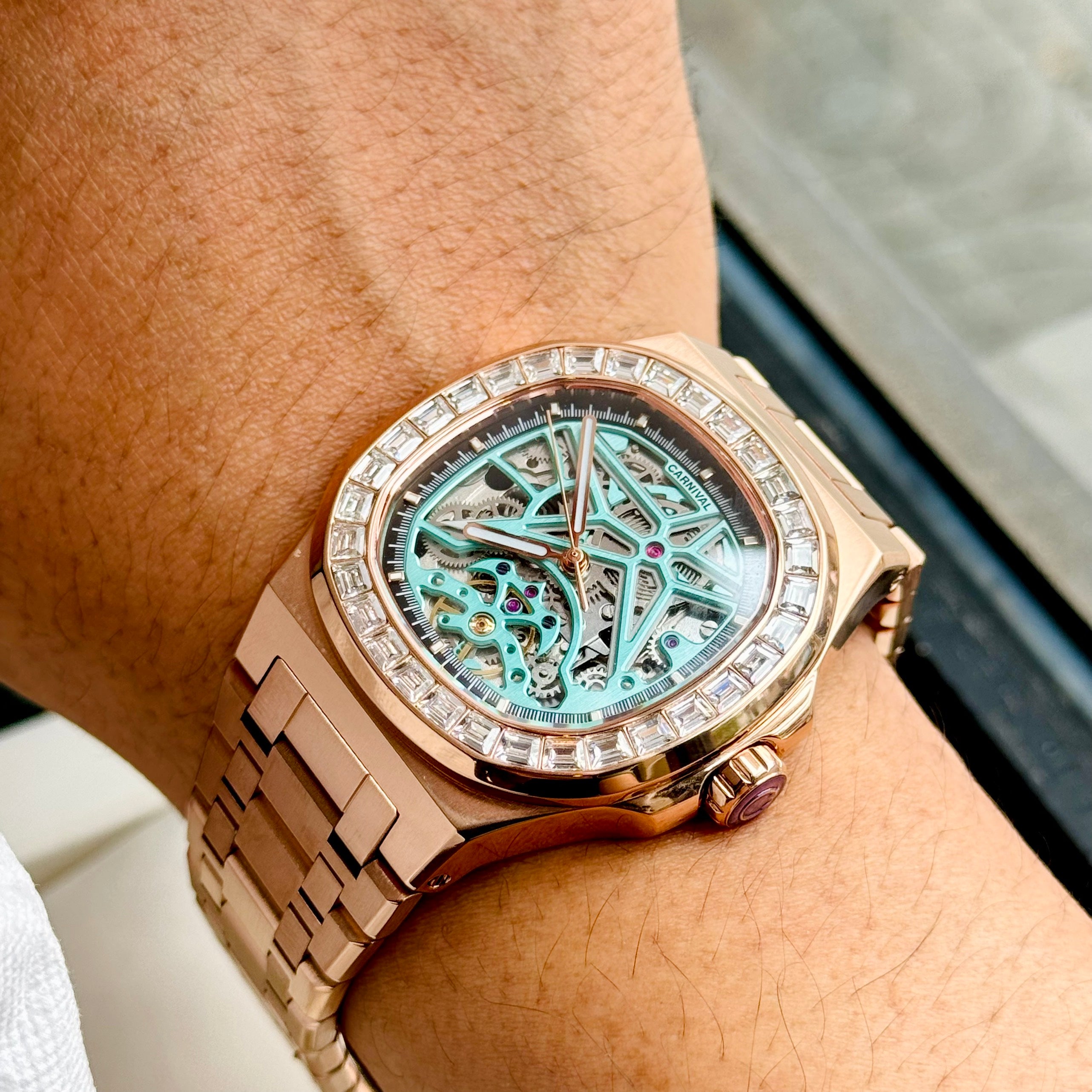 Carnival 8118G2 Rosegold Tiffany ( 8118G2-VH-X)