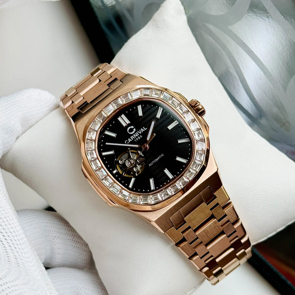 Carnival 8128G Rosegold Đen ( 8128G-VH-D)