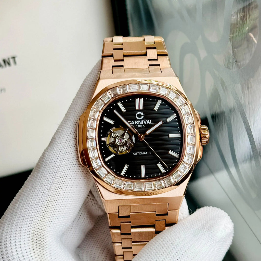 Carnival 8128G Rosegold Đen ( 8128G-VH-D)