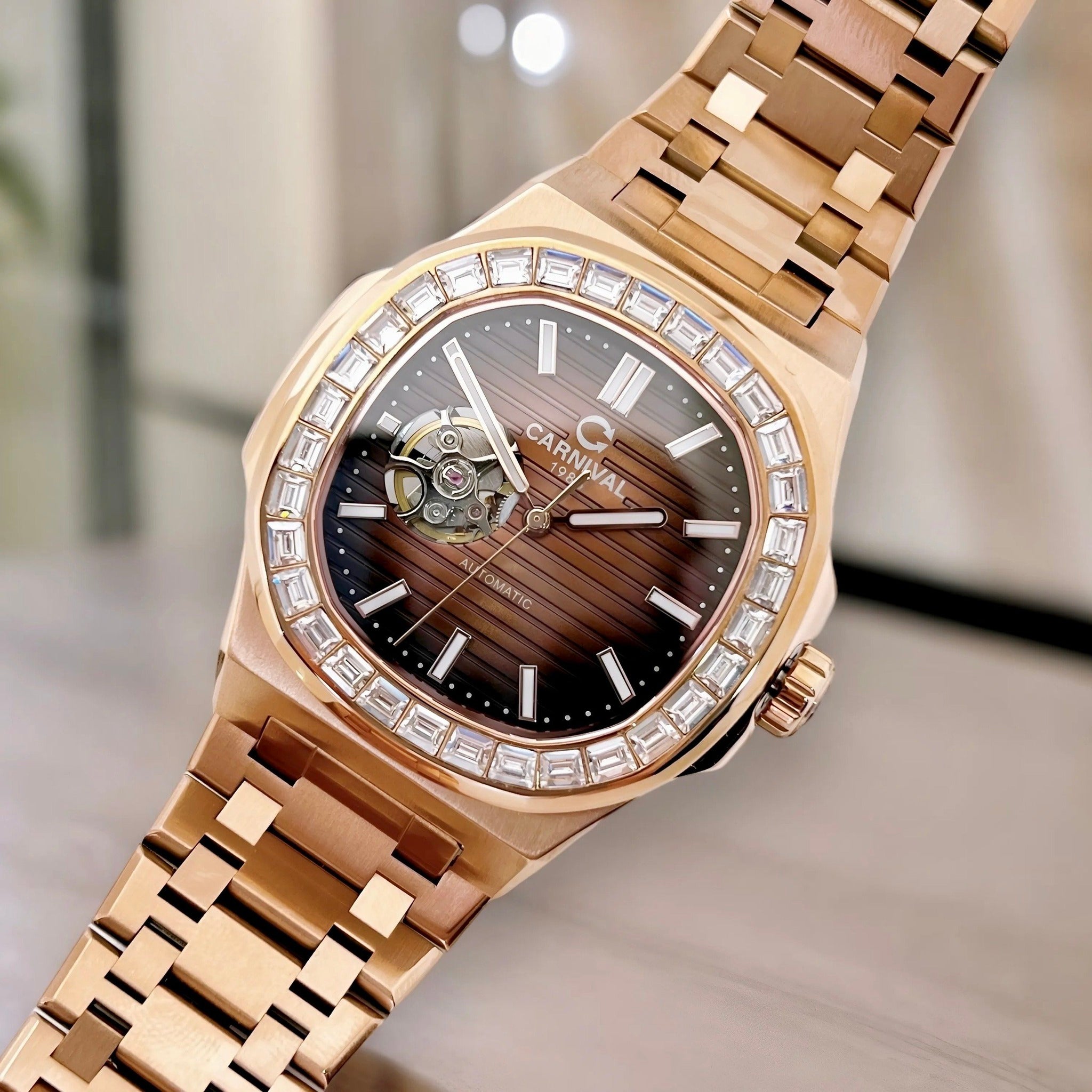 Carnival 8128G Rosegold Nâu ( 8128G-VH-N)