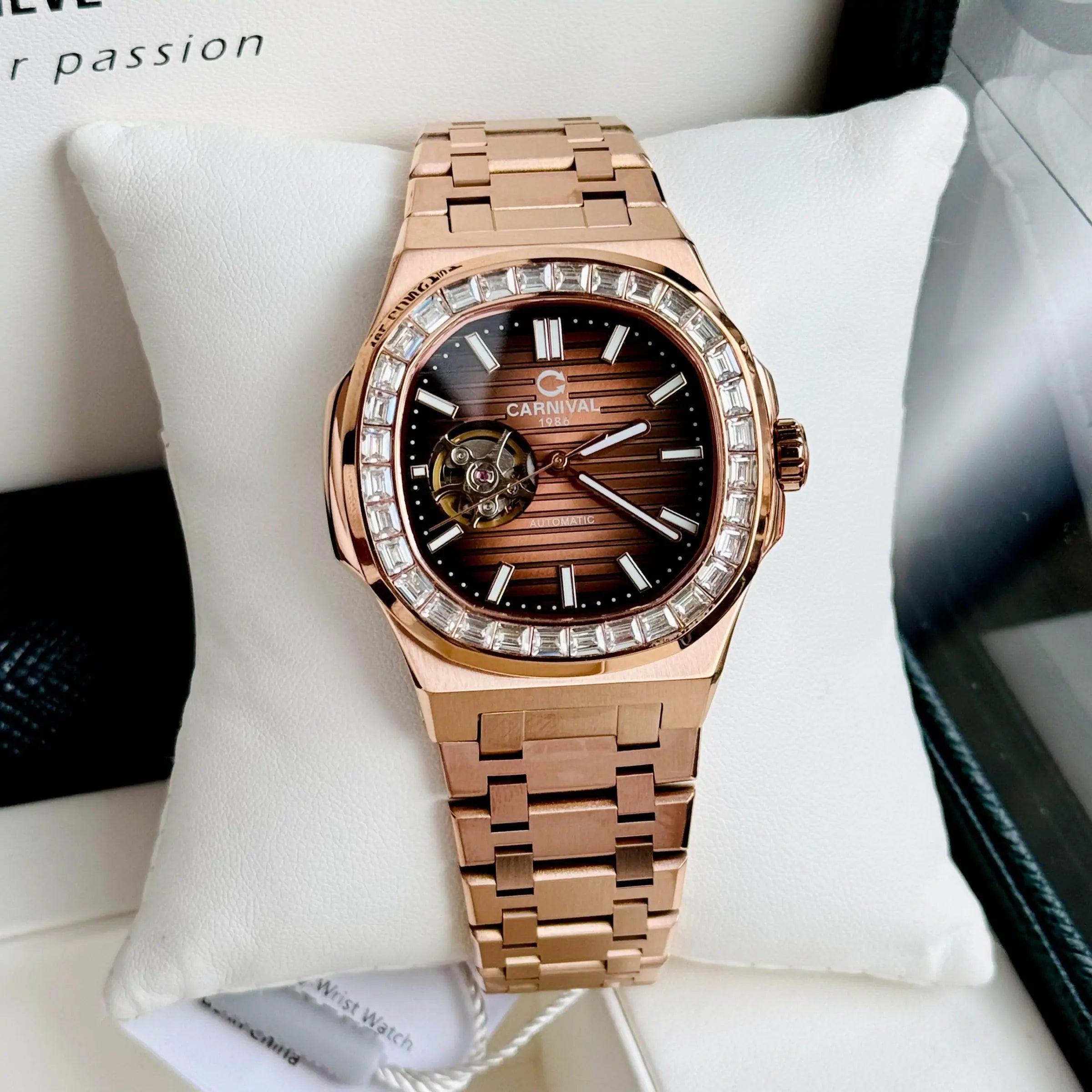 Carnival 8128G Rosegold Nâu ( 8128G-VH-N)