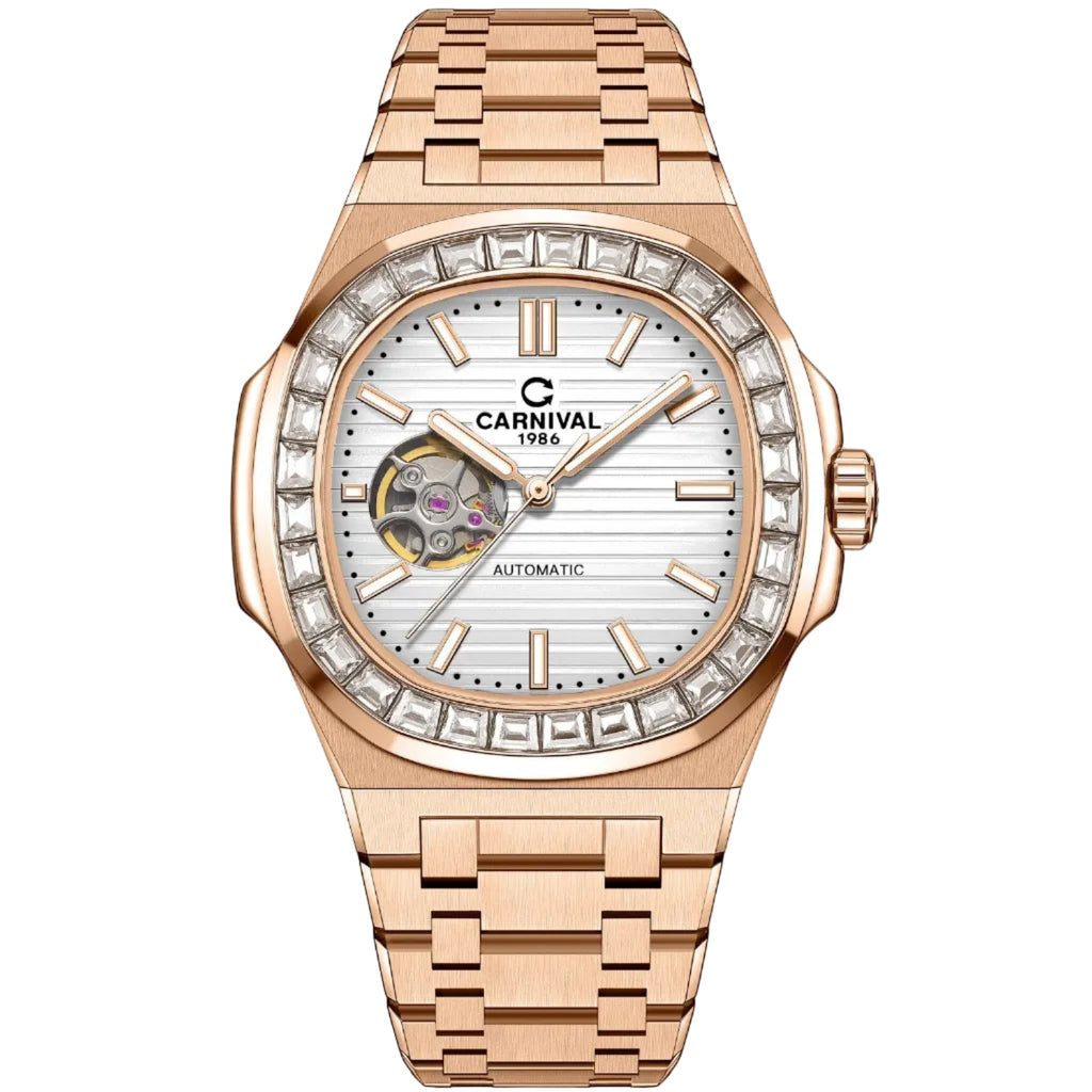 Carnival 8128G Rosegold Trắng ( 8128G-VH-T)