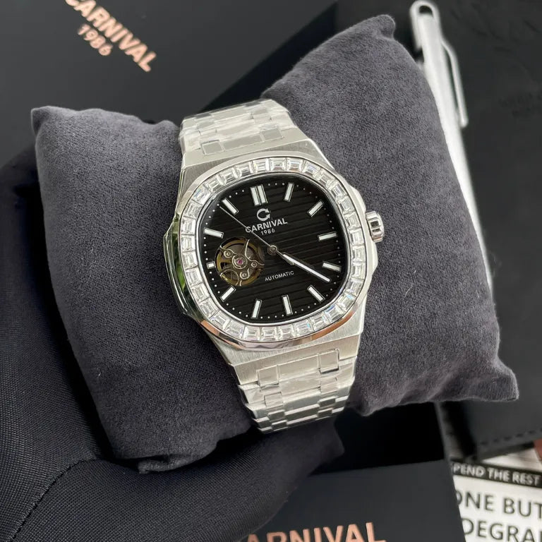 Carnival 8128G Bạc Đen ( 8128G-VT-D)