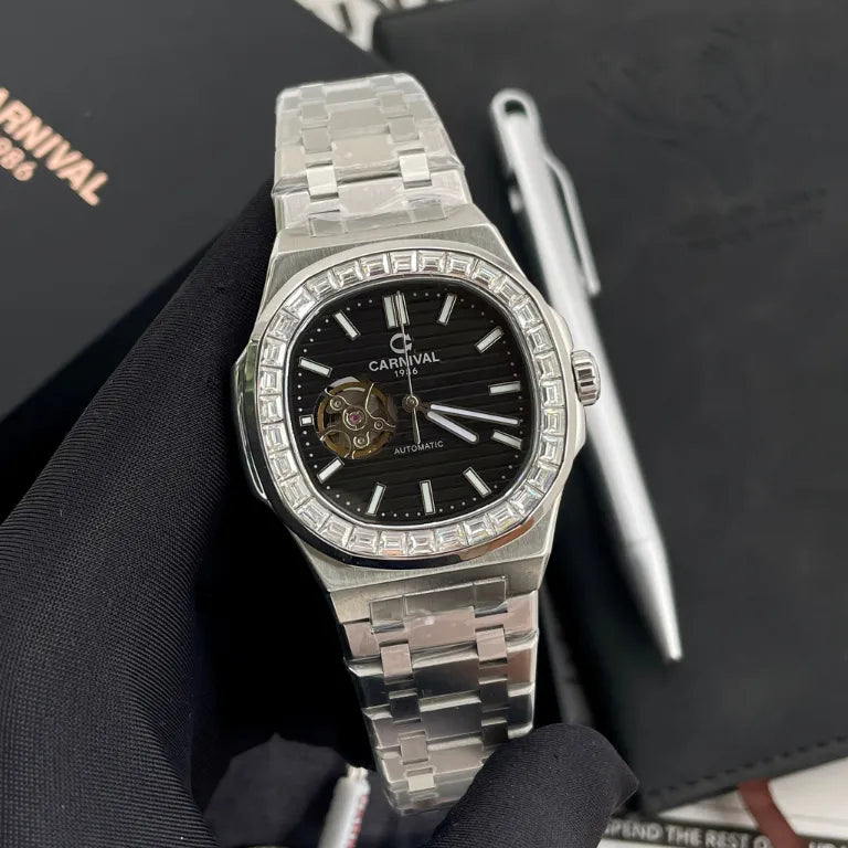 Carnival 8128G Bạc Đen ( 8128G-VT-D)