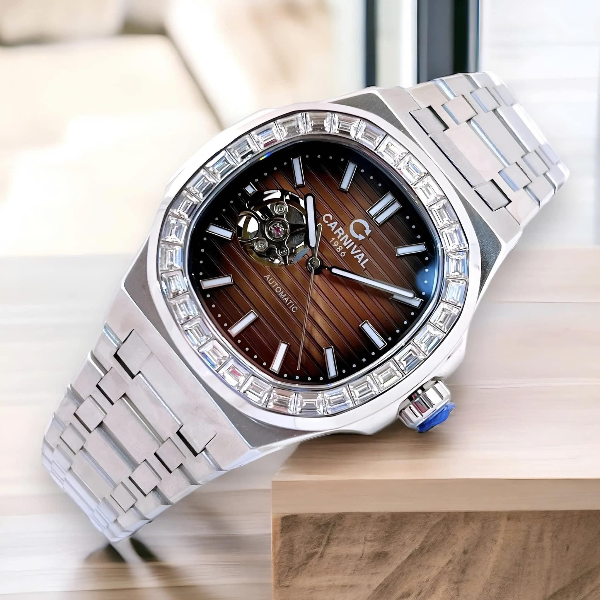 Carnival 8128G Bạc Nâu ( 8128G-VT-N)