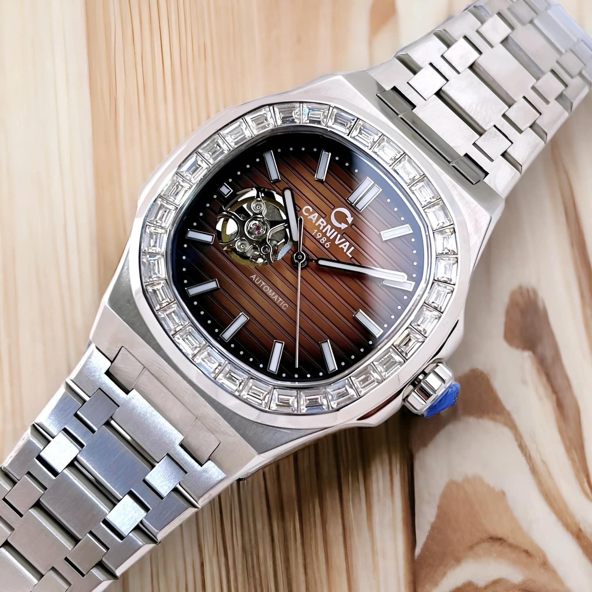 Carnival 8128G Bạc Nâu ( 8128G-VT-N)