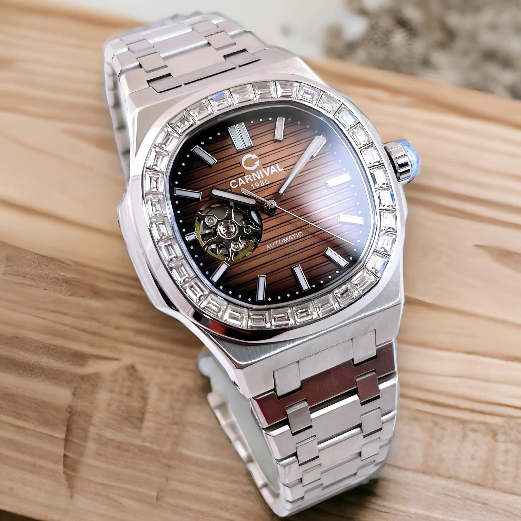 Carnival 8128G Bạc Nâu ( 8128G-VT-N)