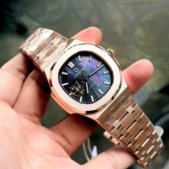 Carnival 8128G1 Rosegold Xà Cừ Tím ( 8128G1-VH-DK)