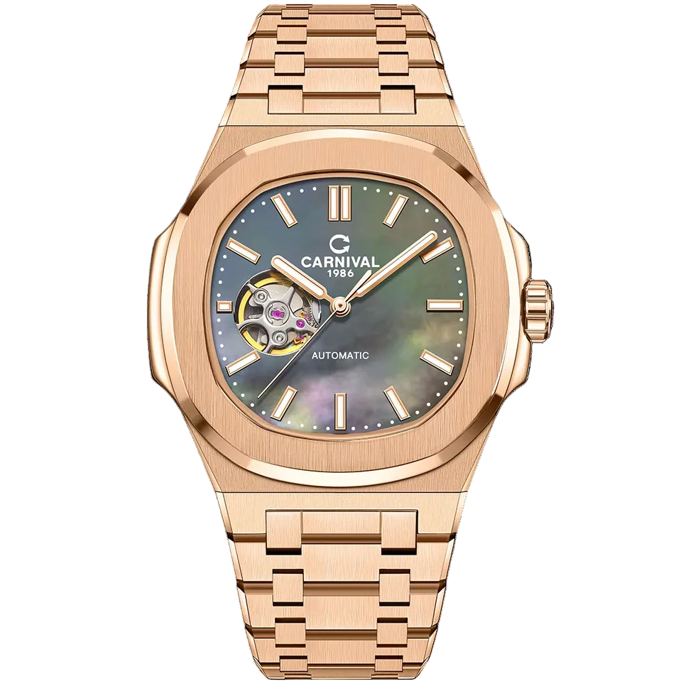 Carnival 8128G1 Rosegold Xà Cừ Tím ( 8128G1-VH-DK)