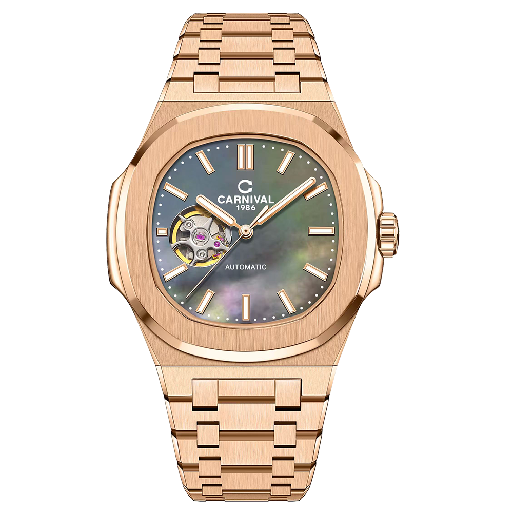 Carnival 8128G1 Rosegold Xà Cừ Tím ( 8128G1-VH-DK)