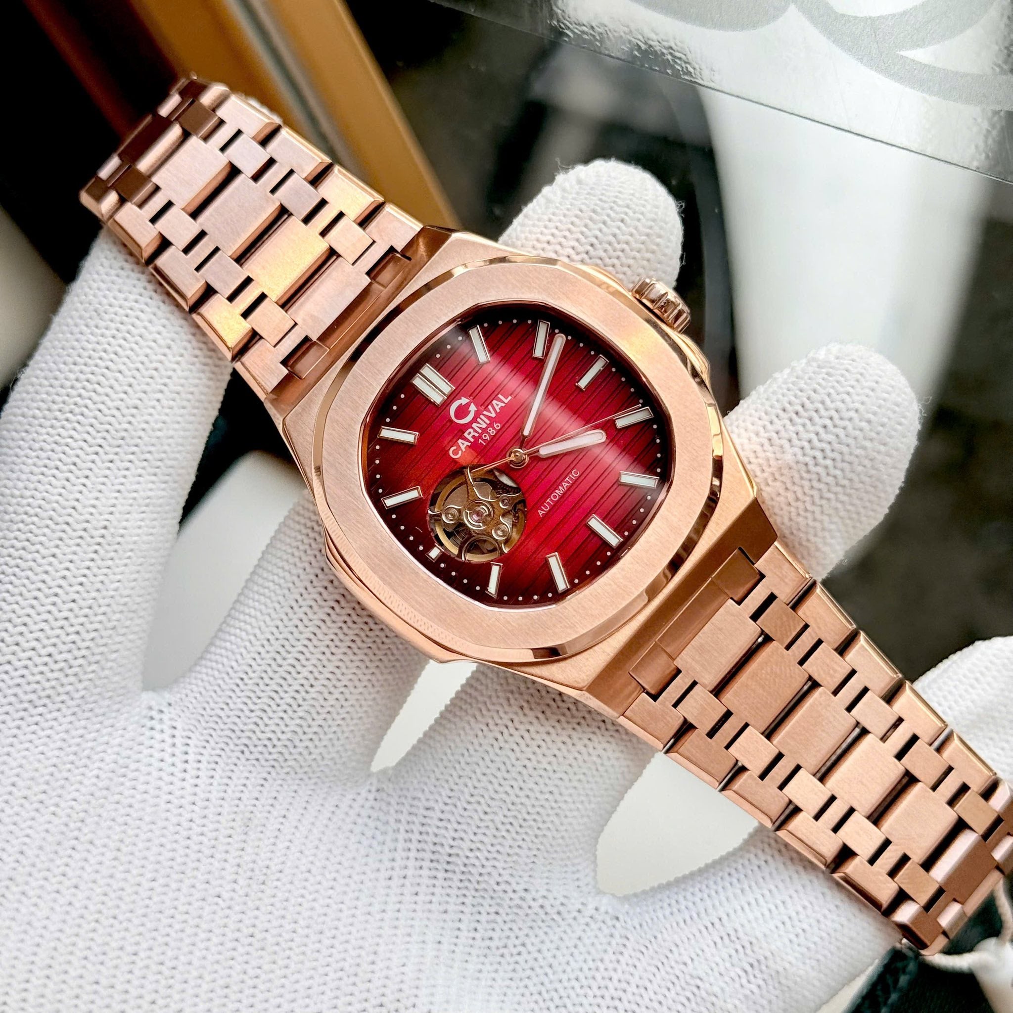 Carnival 8128G1 Rosegold Đỏ ( 8128G1-VH-DO)