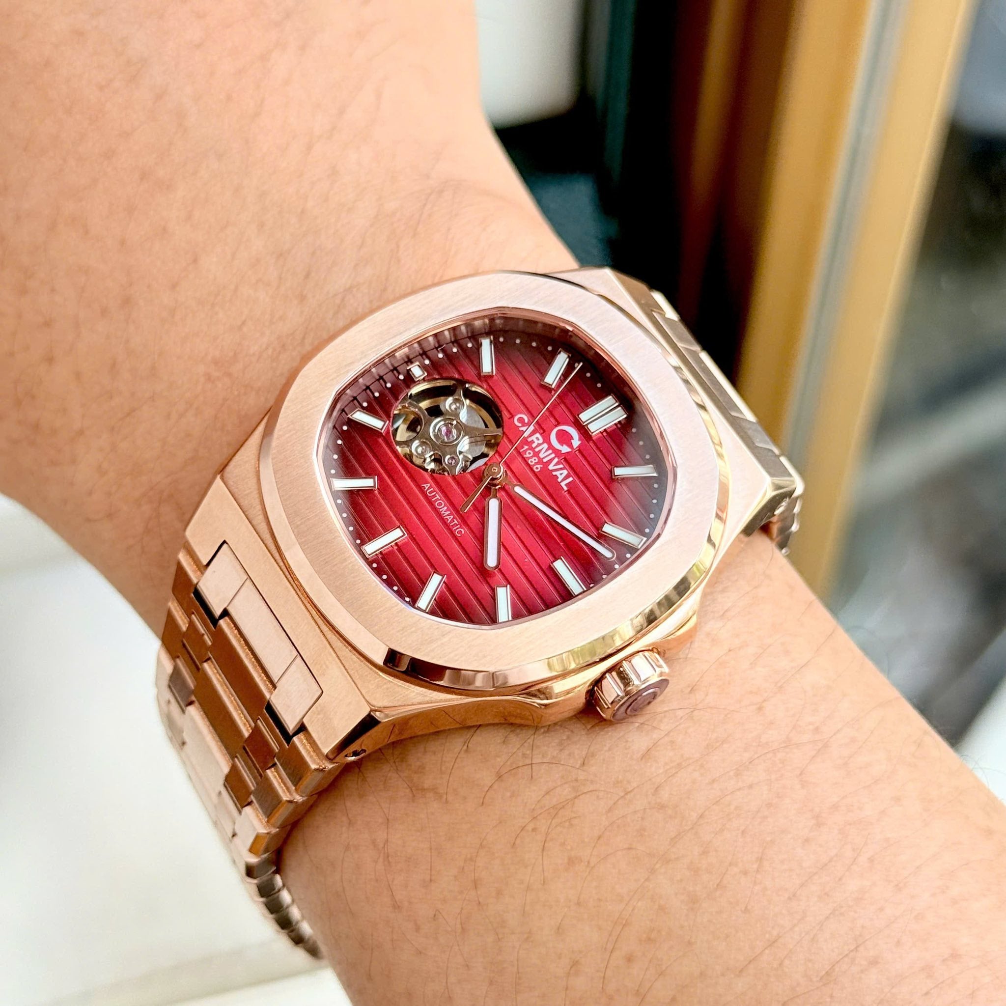 Carnival 8128G1 Rosegold Đỏ ( 8128G1-VH-DO)