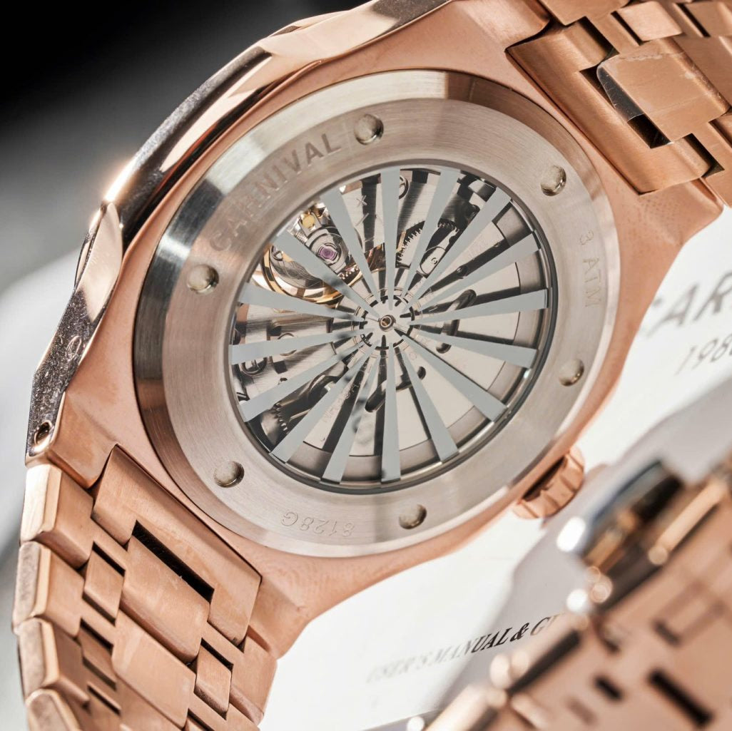 Carnival 8128G1 Rosegold Trắng ( 8128G1-VH-T)