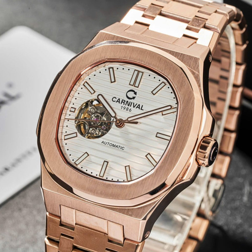 Carnival 8128G1 Rosegold Trắng ( 8128G1-VH-T)