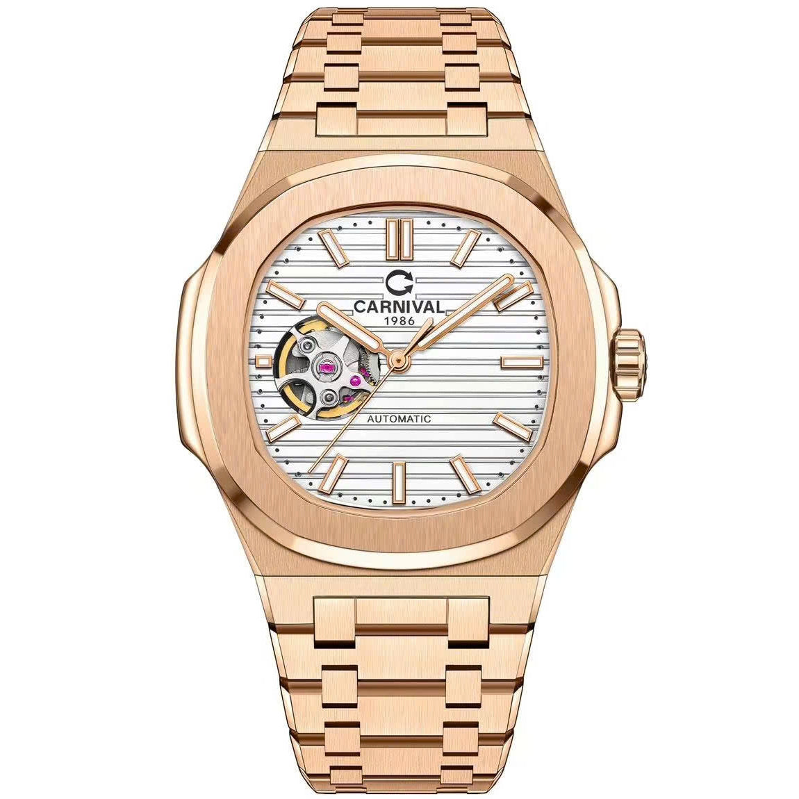 Carnival 8128G1 Rosegold Trắng ( 8128G1-VH-T)