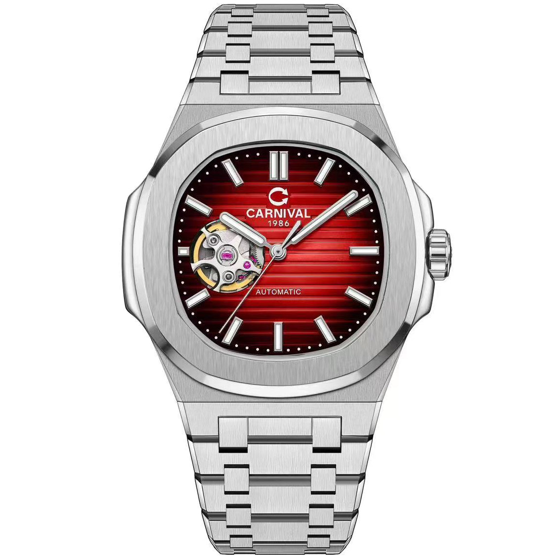 Carnival 8128G1 Bạc Đỏ ( 8128G1-VT-DO)