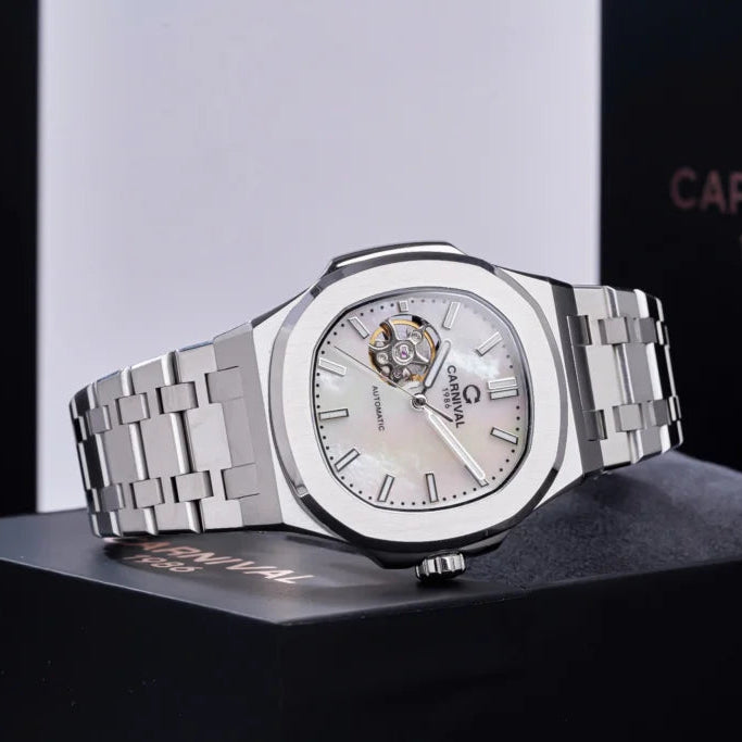 Carnival 8128G1 Bạc Xà Cừ Trắng ( 8128G1-VT-TK)